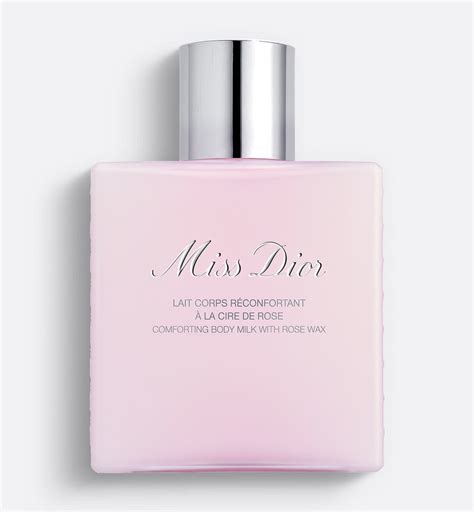 miss dior body milk.